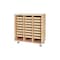 Diversified Spaces Tote Storage Cabinet, Maple, 184 lb. MTTC-4824M - alternate 1