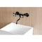 Kingston Brass Double-Handle Wall Mount Bathroom Faucet, Matte Black KS2110AX - alternate 6