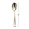 Smarty Had A Party Shiny Metallic Gold Mini Plastic Disposable Tasting Spoons (600 Spoons), 600PK 790-G-CASE - alternate 10