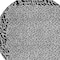 Homeroots 8' Gray Round Animal Print Washable Indoor Outdoor Area Rug 607652 - alternate 8