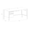 Hirsh Left-Hand Single Pedestal File Office Desk W/ Center Drawer, 30 in D X 29.5 in H, 66 in W X 20099 - alternate 6