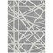 Homeroots 10' X 14' Gray And Ivory Geometric Washable Indoor Outdoor Area Rug 600461 - alternate 9