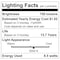 Luxrite A15 Edison LED Bulb, 60W Equivalent, 8.5W, Dimmable, 5000K Bright White, Enclosed Fixture, 4PK LR21694 - alternate 6