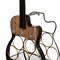 Vintiquewise Guitar Shape 5-Bottle Wine Rack - Vintage Decorative Freestanding Wine Holder and Storage QI004684 - alternate 7