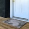 Homeroots 3' X 5' Black and Taupe Palm Leaf Stain Resistant Indoor Outdoor Area Rug 548887 - alternate 8