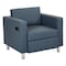Office Star Products Atlantic Chair, Blue ATL51-R105 - alternate 1
