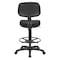 Office Star Products DC Series Sculpture Drafting Chair, Black DC517-231 - alternate 8