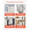 Vevor 5-Tier Commercial Food Warmer Display Pizza Cabinet 120L with LED Light NB-500 - alternate 6
