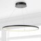 Jonathan Y Brice 23.75" Modern Contemporary Metal Round Integrated LED Pendant, Matte Black JYL7203A - alternate 16