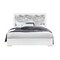 Global Furniture Usa Contemporary Naomi Silver Marble King Bed Group With Led NAOMI-SILVER MARBLE-KBG - alternate 6