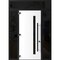 Vdomdoors Front Exterior Prehung Steel Door Ronex0144 Grey 96 2 Sidelight and Transom Window Sidelite Entry RONEX0144EXD-GRE-W16+36+16xH96+16-RH-I - alternate 1