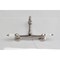 Kingston Brass Two-Handle Wall Mount Bridge Kitchen Faucet, Brushed Nickel KS3258PL - alternate 6