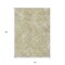 Homeroots 10' X 14' Beige Tan And Ivory Geometric Washable Indoor Outdoor Area Rug 588291 - alternate 6