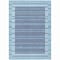 Homeroots 8' X 10' Sky Blue And Denim Blue Striped Washable Indoor Outdoor Area Rug 610507 - alternate 9