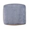 Homeroots 18" Blue Chenille Cube Pouf Ottoman 534106 - alternate 8