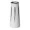 Fabulaxe 9.5 H Ceramic Modern Painted Brushstrokes Tapered Flower Table Vase, Black and White QI004060.L - alternate 1