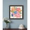 Homeroots Spring Floral Black Framed Print Wall Art 529918 - alternate 3