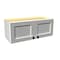 Rigel Cabinetry Kitchen Wall Cabinet, 30 in W x 12 in H, 2-Door, White, Solid Wood RTA - 806206 - alternate 1