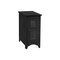 Monarch Specialties Accent Table, Side Table, Narrow, Nightstand, Bedroom, Lamp, Storage, Black Veneer, Transitional I 3995 - alternate 3