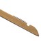 Nahanco 17in Low Gloss natural Wooden Shirt Hanger, 100PK 20017 - alternate 4