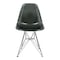 Leisuremod Bristol 5-Piece Modern Dining Set: Round MDF Table & 4 Eiffel Plastic Chairs with Chrome Legs, 5PK BTBL-35BL-CR19TBL4 - alternate 9