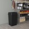 Regal Altair 35 Gallon Square Black Plastic Trash Can with Drop Shot Swing Lid, Heavy Duty Resin Construction ZR-TC-100-BK-35-SW-KIT - alternate 5