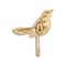 Homeroots 5" Gold Cast Iron Bird Wall Hook 612072 - alternate 5