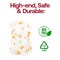 Smarty Had A Party White with Gold Paint Splatter Paper Dinner Napkins 600 Napkins, 600PK 3192-CASE - alternate 10