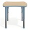 Flash Furniture Commercial Plastic Adjustable Height Activity Table-NAT/Dusty Blue, 26.5x21.75 YU-YCY-098-RECT-TBL-DSTYBL-GG - alternate 9