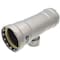 Viega MegaPressG tee P1 2 P2 2 FPT 1 carbon steel zinc-nickel coating 25466 - alternate 3