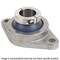 Edt FLANGEANGED BLOCK BEARING QF2AF-QK7-40M-LK - alternate 3