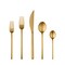 Mepra Due Flatware Set - 5 Pieces - Ice Gold 108022005 - alternate 1