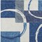 Homeroots 9' X 12' Blue And Ivory Geometric Washable Indoor Outdoor Area Rug 612573 - alternate 8