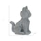 Homeroots Set of Four Gray Polyresin Cat And Dog Figurines, 4PK 634139 - alternate 4
