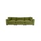 Homeroots 126" Moss Green Polyester Sofa With Black Legs 530499 - alternate 5