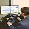 Siig SUPPORTS 2 MONITORS 13 TO 27 IN SIZE WITH WEIGHT A CAPACITY UP TO 17.6LBS EACH S CE-MT2011-S1 - alternate 9