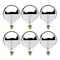 Bulbrite 60-Watt G40 Incandescent Light Bulb Medium Base (E26) Half Chrome 2700K, 6PK 862026 - alternate 1