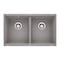 Blanco Precis Equal Double Bowl, Metallic Gray 516319 - alternate 1