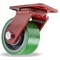 Hamilton Spinfinity Maintenance-Free Kingpinless ZFFM Series Swivel Caster, 6" x 3" Duralast (95A) Wheel S-ZFFM-63DB - alternate 1