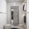 Sartodoors Sliding Closet Bi-fold Doors, Planum 0020 Ginger Ash, Sturdy Tracks Moldings Trims Hardware Set, Wo PLANUM0020BF-GA-84 x 84 (2* 42x84) - alternate 5