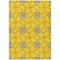 Homeroots 9' X 12' Yellow And Teal Blue Geometric Washable Indoor Outdoor Area Rug 613456 - alternate 9