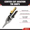 Performance Tool 10 in. Center Cut Aviation Tin Snips W2043 - alternate 4