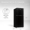 Tcl 10.1 Cu. Ft. Double-Door Refrigerator with Freezer, Black TRT10T4AB - alternate 8