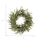 Homeroots 24" Green And Brown Christmas Pine And Pinecone Artificial Wreath 634620 - alternate 2