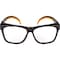 Kleenguard Maverick(TM), Safety Glasses, Anti-Fog & Anti-Scratch, Clear Lens, Black/Orange Frame, Full-Frame 49312 - alternate 1
