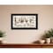 Homeroots Love Begins at Home 2 Black Framed Print Wall Art 407415 - alternate 4