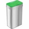 Hls Commercial Rectangular Indoor Metal Can, Silver, Stainless Steel HLS21UOTCOP - alternate 1