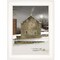 Homeroots Cold Winters Night 1 White Framed Print Wall Art 407302 - alternate 1