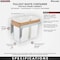Rev-A-Shelf Maple Wood; Steel; Plastic, Natural Maple, 12 in W, 17.75 in H, 23.25 in D 4WCTM-15DM2 - alternate 3