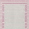 Homeroots 10' X 14' Pink And Ivory Striped Washable Indoor Outdoor Area Rug 610497 - alternate 8